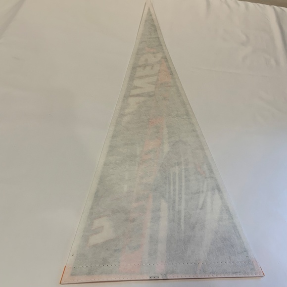 Vintage Tag Express University of Miami Hurricanes Logo 30" Pennant Flag - Picture 8 of 10